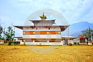 Chimi Lhakhang famously known to all as the Ã¢â¬ÅFertility TempleÃ¢â¬Â , Punakha , Bhutan photo